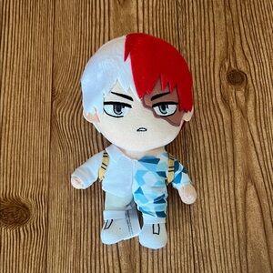 EUC My Hero Academia “Shoto Todoroki” Anime 8in. Stuffed Hanging Plush Toy